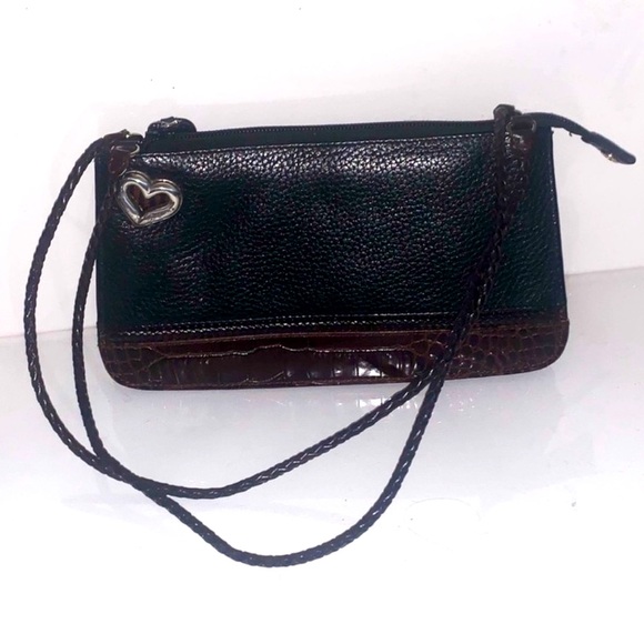 Brighton Handbags - Brighton Pebbled Croc Mini Vintage Purse Bag New Without Tags